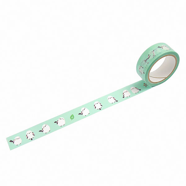 Masking Tape Yuko - Birds Green | Moshi Moshi Paris Japan