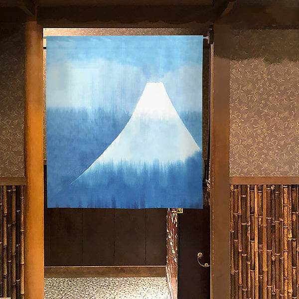 Noren Mont Fuji & Neige - déco Japonaise | Moshi Moshi Boutique Paris