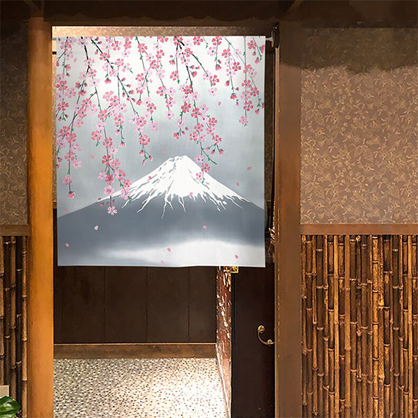 Noren Sakura Fuji - Déco Japonaise | Moshi Moshi Boutique Paris