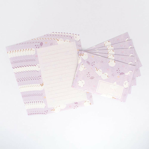 Papier Lettre & Enveloppe Japonais - Birds | Moshi Moshi Paris