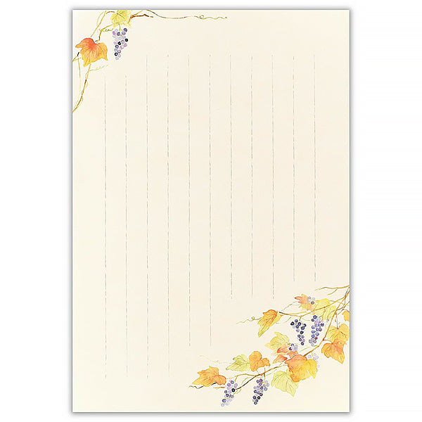 Papier à Lettre Ippitsusen - Autumn Honoka | Moshi Moshi Paris 