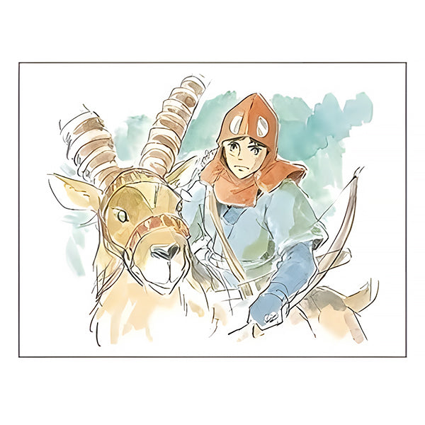 Carte de Vœux Mononoké - Studio Ghibli | Moshi Moshi Paris