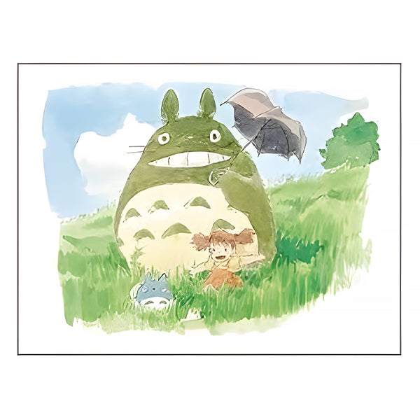 Carte de Vœux  Totoro Walking - Studio Ghibli | Moshi Moshi 