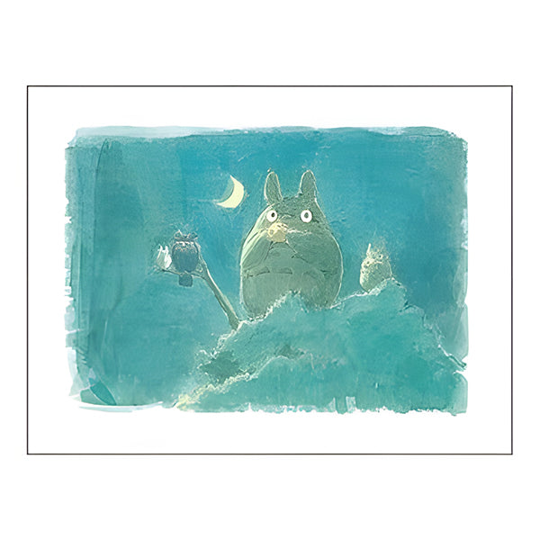 Carte de Vœux  Ghibli - Totoro Moonlight | Moshi Moshi Paris