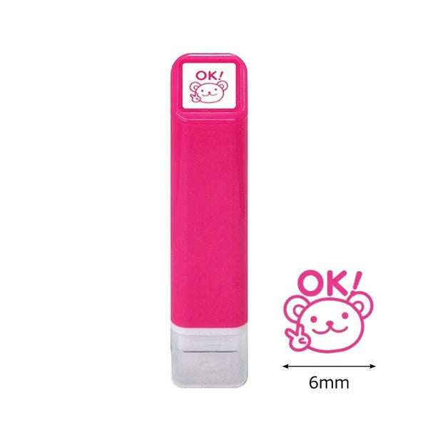 Tampon Avec Encre Japonais - Ok | Moshi Mosih Papeterie