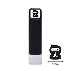 Tampon Avec Encre Uka - Ninja | Moshi Moshi Papeterie