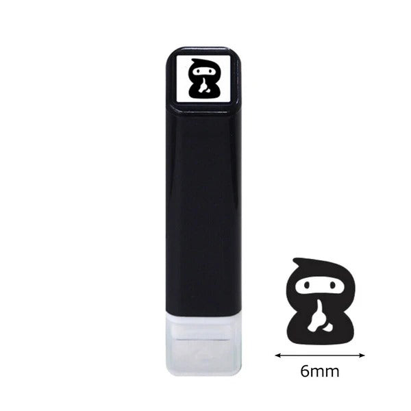 Tampon Avec Encre Uka - Ninja | Moshi Moshi Papeterie