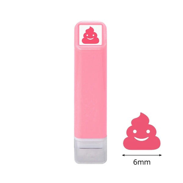 Tampon Avec Encre Uka - Poop | Moshi Moshi Papeterie