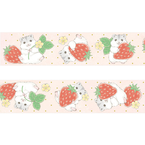 Washi Gold Hamster - Papeterie Japonaise | Moshi Moshi Paris 1er