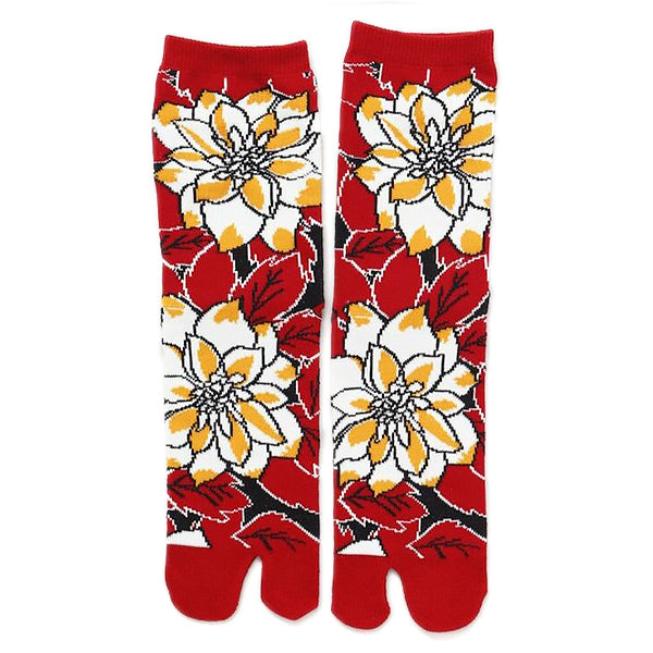 Tabi Socks Chika Rouge - Made in Japan | Moshi Moshi Paris Japan