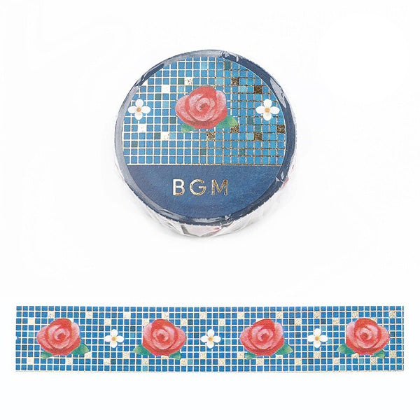 Washi Tape Japonais -  Art Rose | Moshi Moshi Papeterie