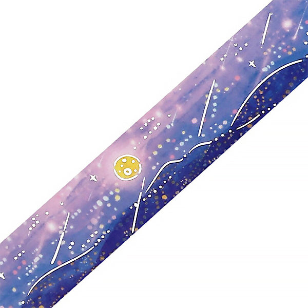 Washi Tape Night Of Shooting Stars - Light | Moshi Moshi 