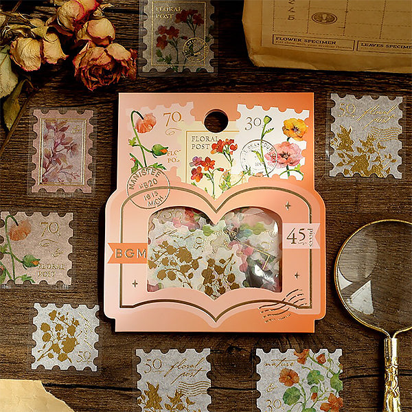 Stickers Kawaii -  Botanical | Moshi Moshi Papeterie