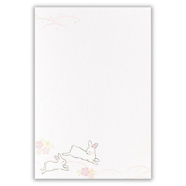 Papier Lettre Yufumi Rabbit - Papeterie Kawaii | Moshi Moshi Paris 