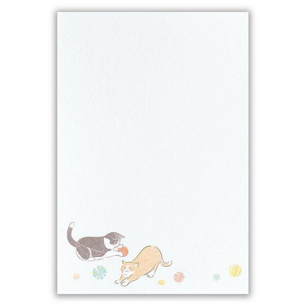 Papier Lettre Yufumi Chat - Papeterie Kawaii | Moshi Moshi Paris 