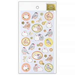 Stickers Seal Fumitori Bantori - Feuille d'Or | Moshi Moshi Papeterie 