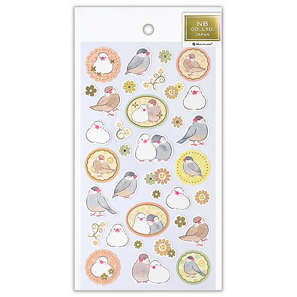 Stickers Seal Fumitori Bantori - Feuille d'Or | Moshi Moshi Papeterie 