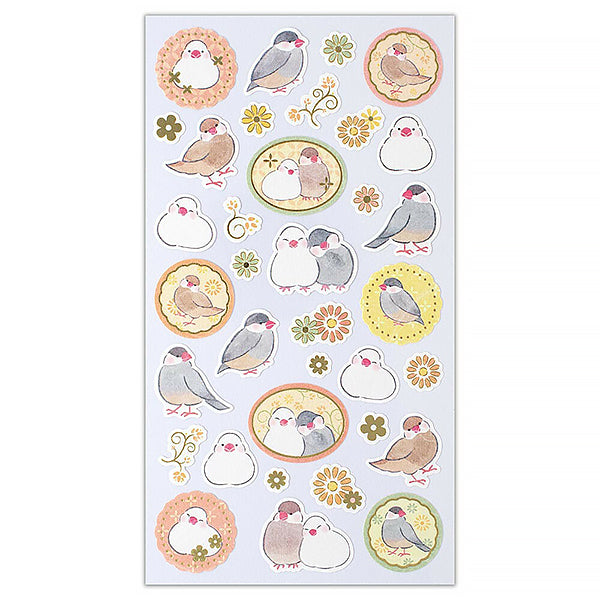 Stickers Seal Fumitori Bantori - Feuille d'Or | Moshi Moshi Papeterie 
