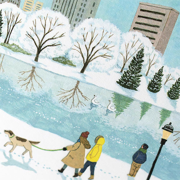Carte Postale Winter Park - Made in Japan | Moshi Moshi Paris