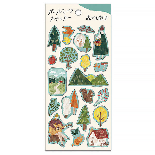 Stickers Mimosa - Walking In The Forest | Moshi Moshi 