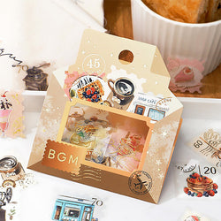 Stickers Box Post Office - Coffee Day | Moshi Moshi Papeterie