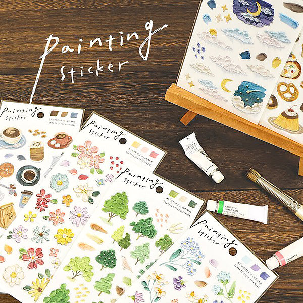 Stickers Painting - Papeterie Japonaise | Moshi Moshi Paris