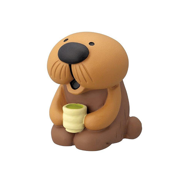 Mini Figurine Loutre de Mer - Pause Détente | Moshi Moshi Paris
