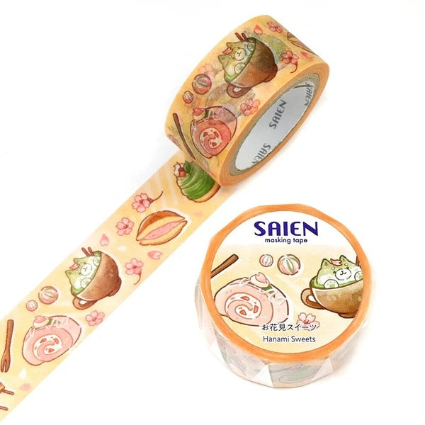 Washi Tape Japonais - Hanami Sweets | Moshi Moshi Paris