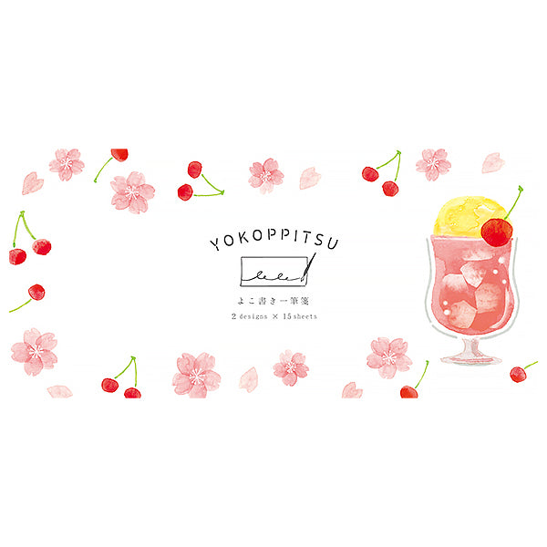 Set Papier Lettre Yokoppitsu - Sweet & Sakura | Moshi Moshi Paris