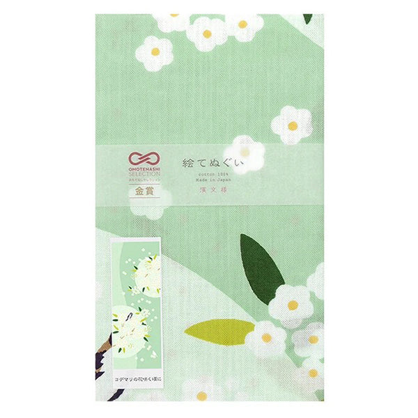 Tenugui Kodemari Blossoms - Made in Japan | Moshi Moshi Paris
