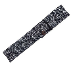 Etui à Baguettes Hinata - Shameskin, Navy | Moshi Moshi Paris