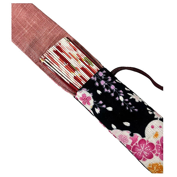 Etui à Eventail Hinata - Flowers | Moshi Moshi Paris Japan
