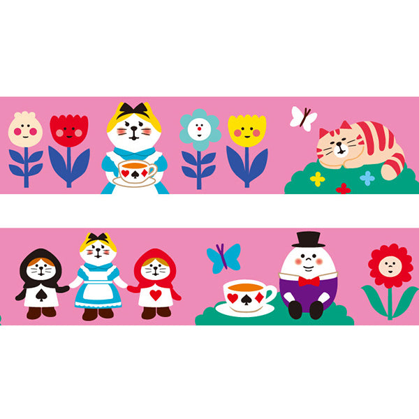 Washi Tape - Alice au Pays des Merveilles | Moshi Moshi Paris Japan