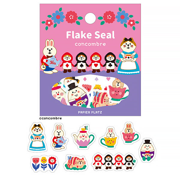 Stickers Box Chat - Alice au Pays des Merveilles | Moshi Moshi Paris 