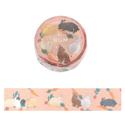 Washi Tape Rabbit - 3 O'Clock Snack | Moshi Moshi Papeterie