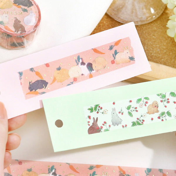 Washi Tape Rabbit - 3 O'Clock Snack | Moshi Moshi Papeterie
