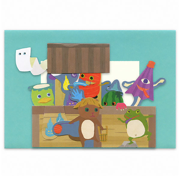 Carte Pop Up Summer - Bakekomono | Moshi Moshi Papeterie Kawaii
