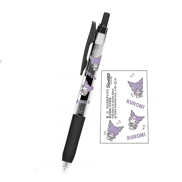 Stylo Gel Kuromi Sarasa - Sanrio Official | Moshi Moshi Paris