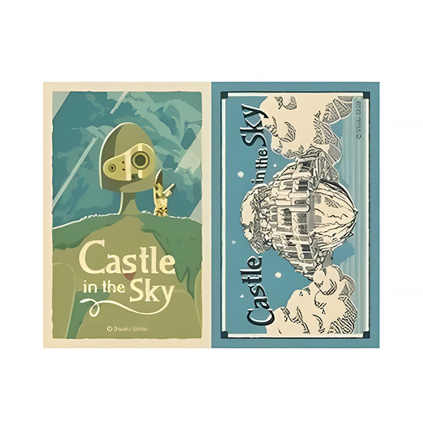 Stickers Château Dans Le Ciel - Studio Ghibli | Moshi Moshi Paris