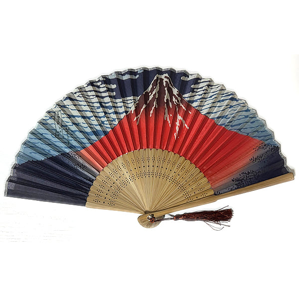Eventail Japonais  Mizuki - Mont Fuji | Moshi Moshi Boutique Paris