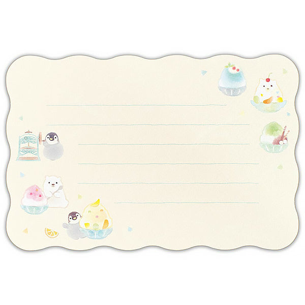 Papier Lettre & Enveloppe Bingsu - Papeterie Kawaii | Moshi Moshi