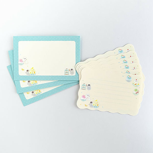 Papier Lettre & Enveloppe Bingsu - Papeterie Kawaii | Moshi Moshi