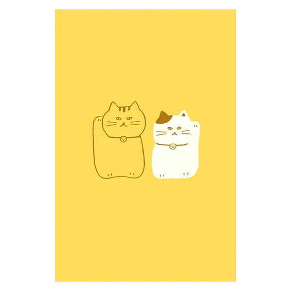Carnet Shiko Planner Goshuin - Chat Maneki Neko | Moshi Moshi 