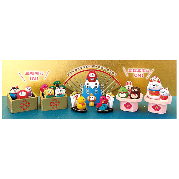 Mini Figurine Mamefuku Tanuki