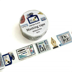 Washi Tape Japonais Eric - Writting | Moshi Moshi Paris
