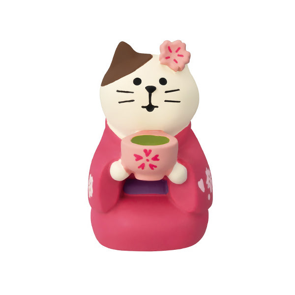 Mini Figurine Chat - Thé Vert Kyoto | Moshi Moshi Paris