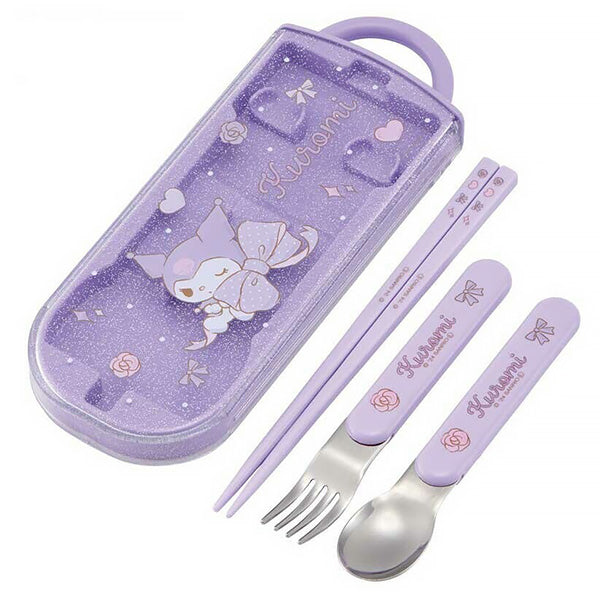 Boite à Couverts Kuromi - Sanrio Official | Moshi Moshi Paris