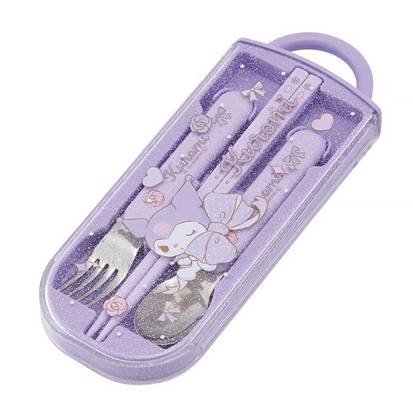 Boite à Couverts Kuromi - Sanrio Official | Moshi Moshi Paris