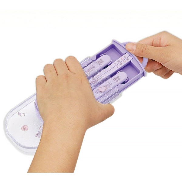 Boite à Couverts Kuromi - Sanrio Official | Moshi Moshi Paris