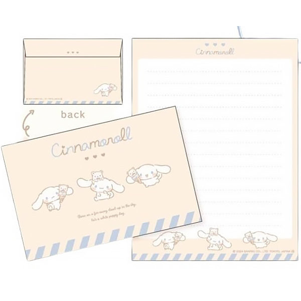 Papier Lettre Cinnamoroll - Sanrio Official | Moshi Moshi Paris